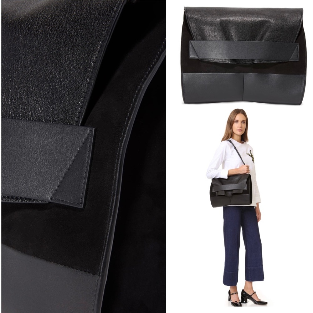 🎁HP🎁 NARCISO RODRIGUEZ Black Jaq Shoulder Bag - Picture 6 of 16